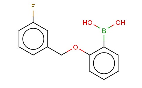 2-(3'-FLUOROBENZYLOXY)PHENYLBORONIC ACID